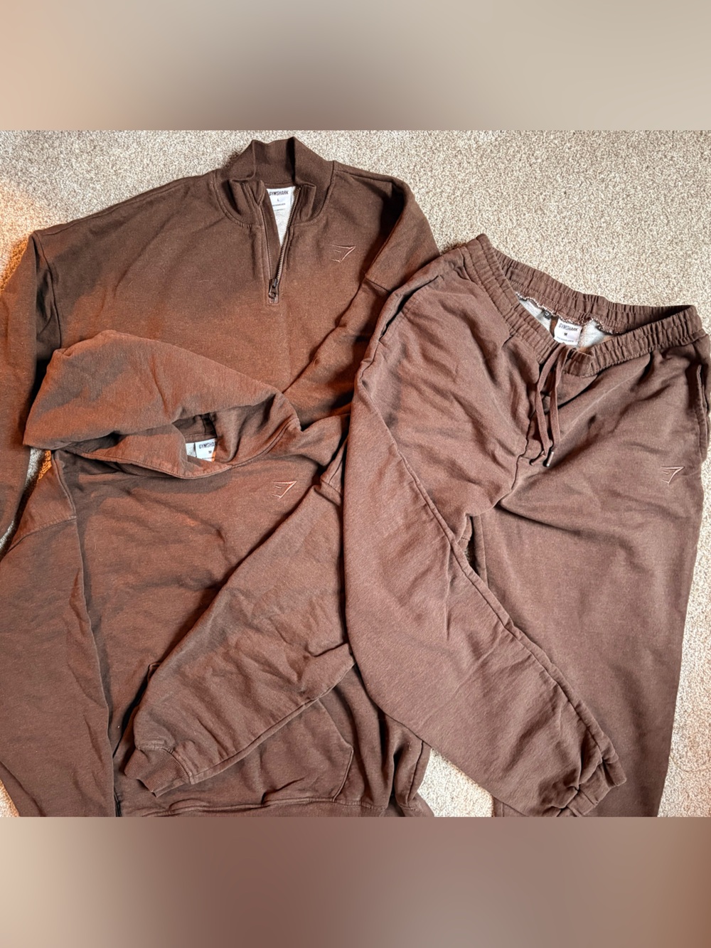 Gym Shark Sweat Set - 3 Piece